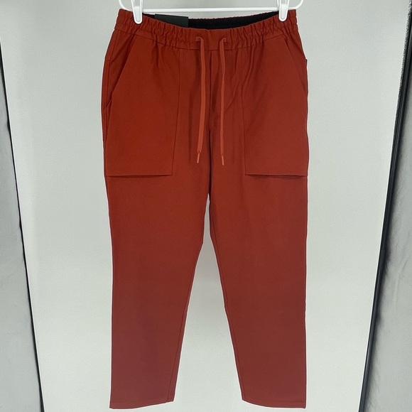 LULULEMON NWT BOWLINE PANTS 30” UTILITECH IN AZTEC BRICK LARGE MEN’S - Picture 5 of 13